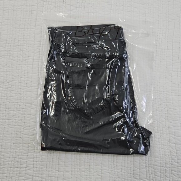 Lee Riders Bootcut Jeans Women's 12M (W30 L31) Black Denim Midrise 1SBMDW0 EUC - Picture 14 of 14